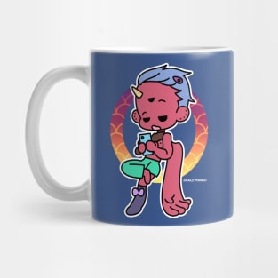 Demon addicted to sns Mug